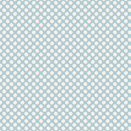 Tilda Patchwork Baumwolle - Classic Basics - Paint Dots Light Blue